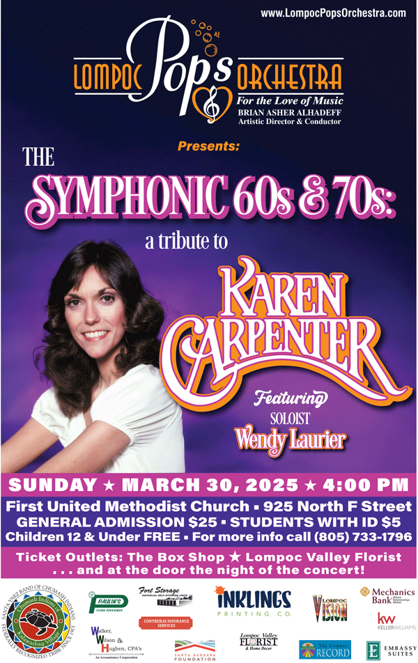 60s & 70s and Karen Carpenter TRIBUTE POSTER INFO